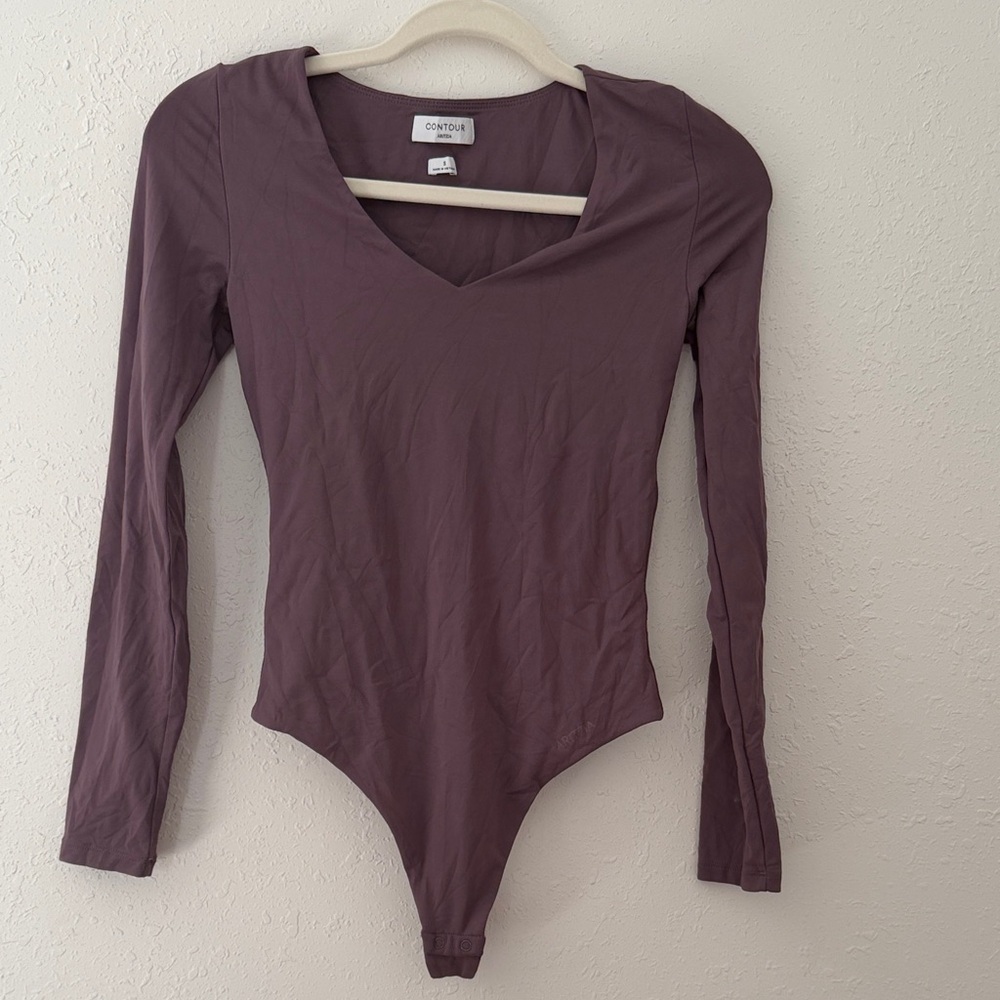 Aritzia Mauve Long Sleeve Top